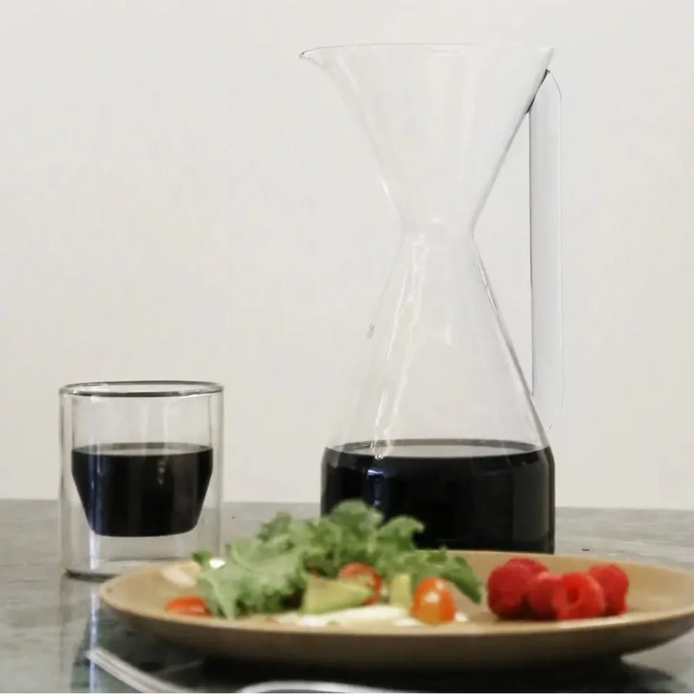 🪷 Yield Designs Glass Pour Over Carafe